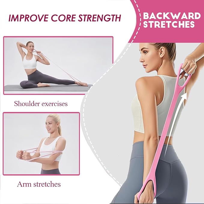 Set de Yoga y Pilates con Aro, Pelota de 10" y Bandas de Resistencia miniatura 6