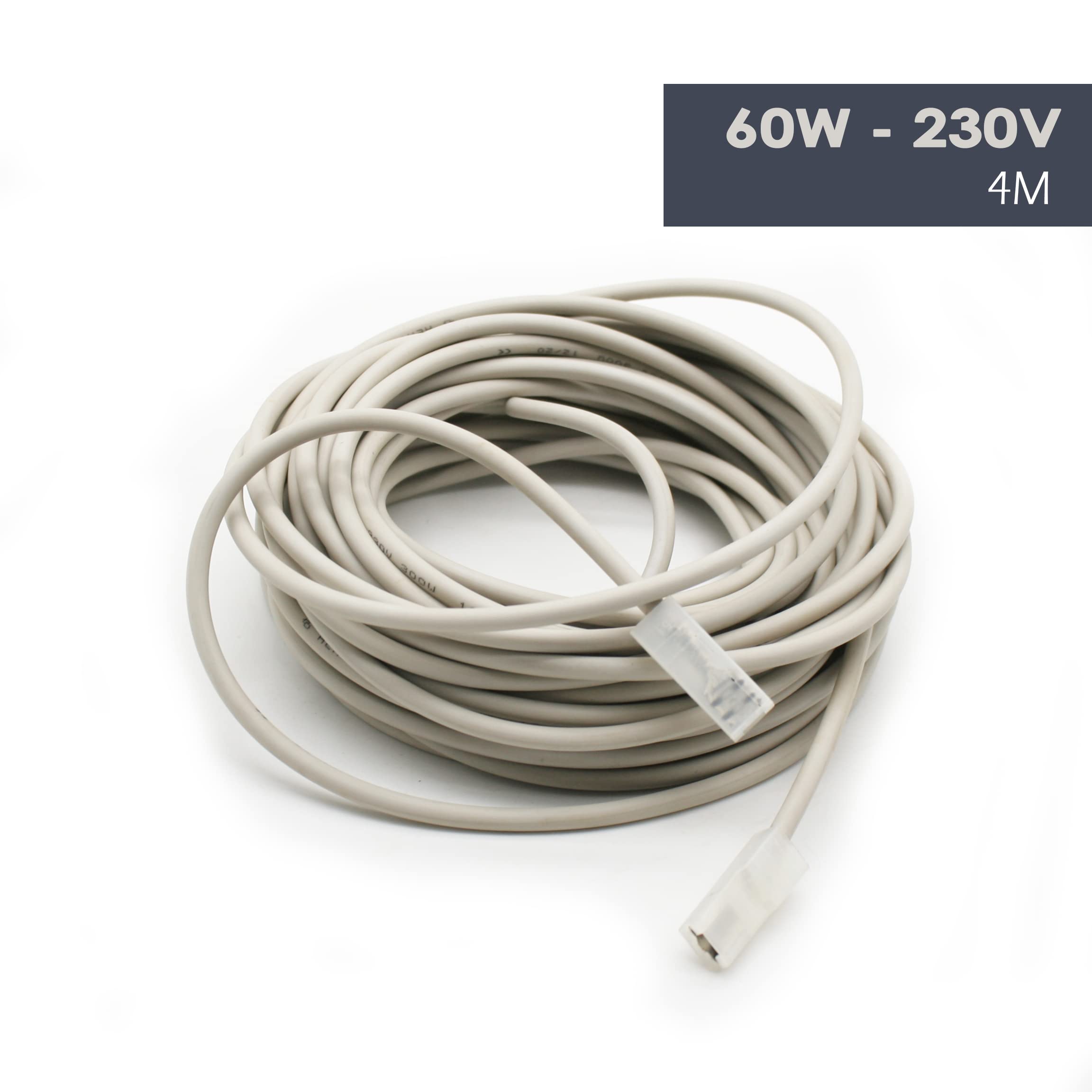 DOJA Industrial | Cable Calefactor 60W | 2 Metros | 230v | Resistencia de Silicona Professional para Incubadora Terrario Reptiles Acuario Semilleros | Sonda Calentador Fabricacion de Cerveza Vino — view 16
