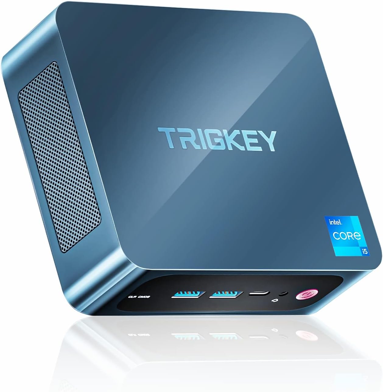 TRIGKEY Mini PC W11 Pro Desktop PC 10th Gen Intel I5-11320H(Up to 4.5GHz) 16GB DDR4 500G NVME SSD Speed 10 Micro Computer, Support Mini Computer W10 Pro, 4K@60Hz Dual HDMI, WIFI 6,W11