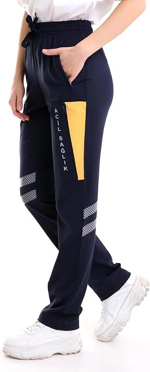 112 Pantolon Kışlık Unisex Likralı - Lacivert