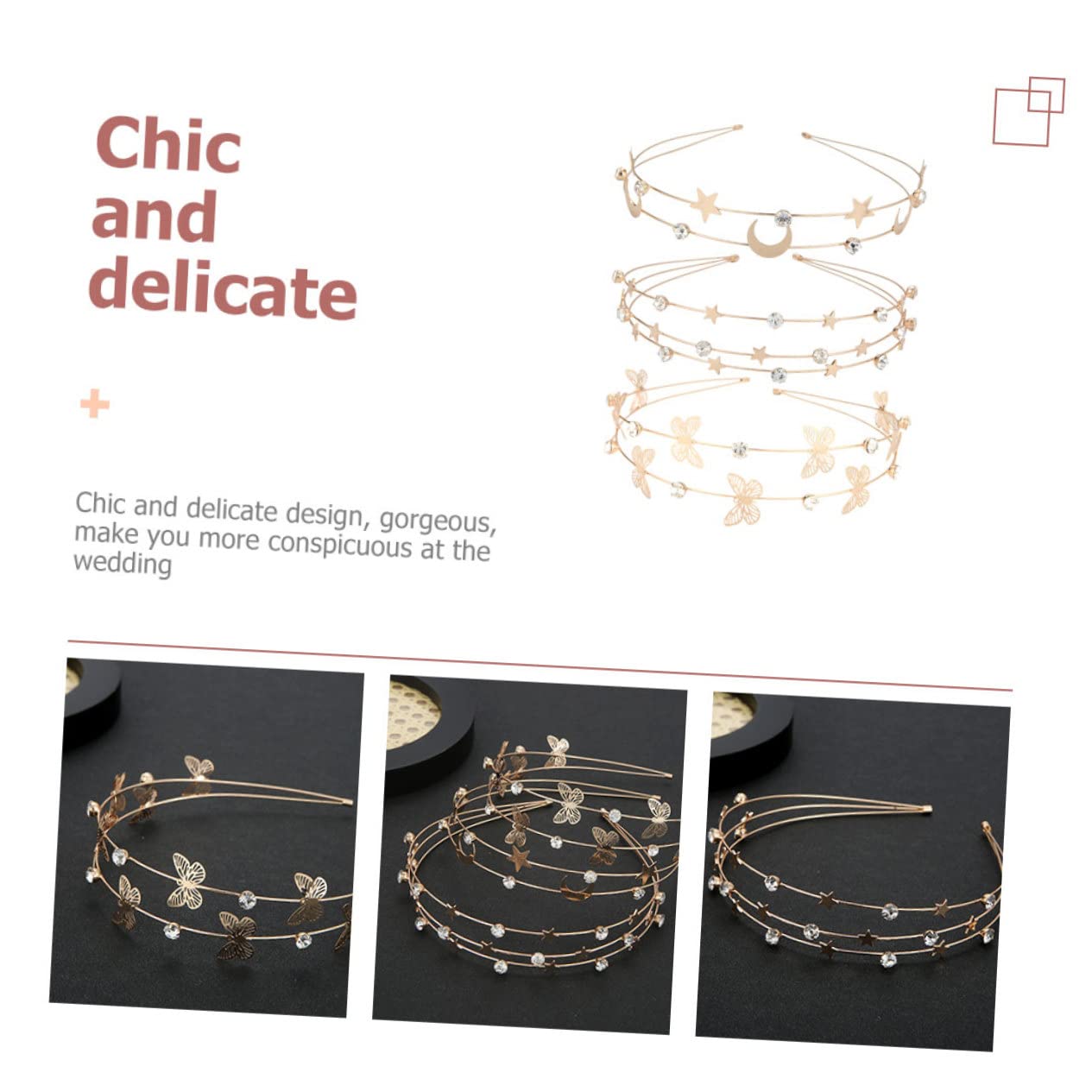 Healeved 15pezzi Fasce Per Multifunzione Design Matrimoni e Speciali Adatte e Ragazze