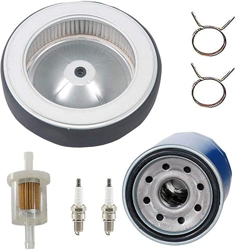 HIFROM Filtro de aceite Filtro de combustible Filtro de aire Kit de bujía Reemplazo para Honda GX630 GX660 GX690 Cortacésped Piezas Nuevo