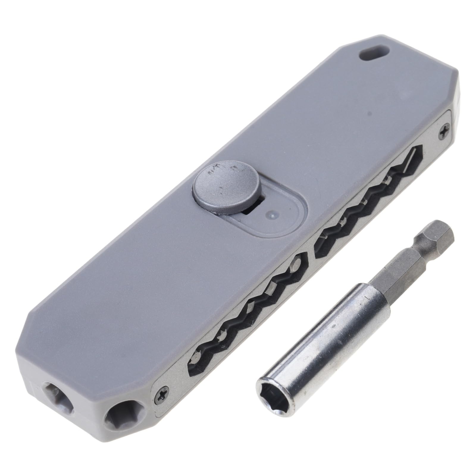 Thin and portable screwdriver set Features strong metal construction Perfect for everyday use and compact storage. Compact screwdriver bit set