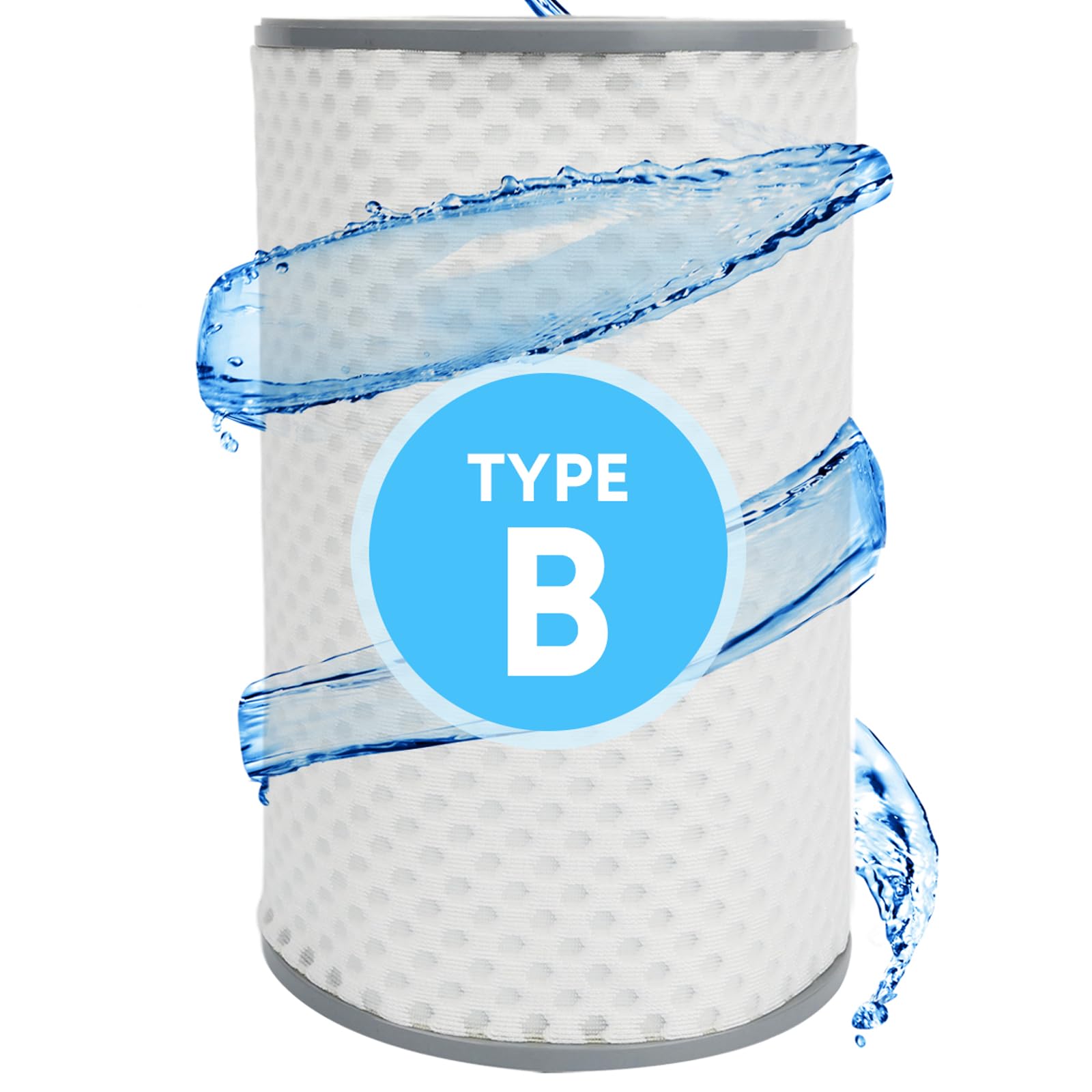 Type B Pool Filter - Reusable Above Ground Pool Filter Cartridge - Sturdy Construction & Chemical-Resistant Material for Optimal Performance Ensure Long-Lasting Efficiency and Clean Water.-image-48