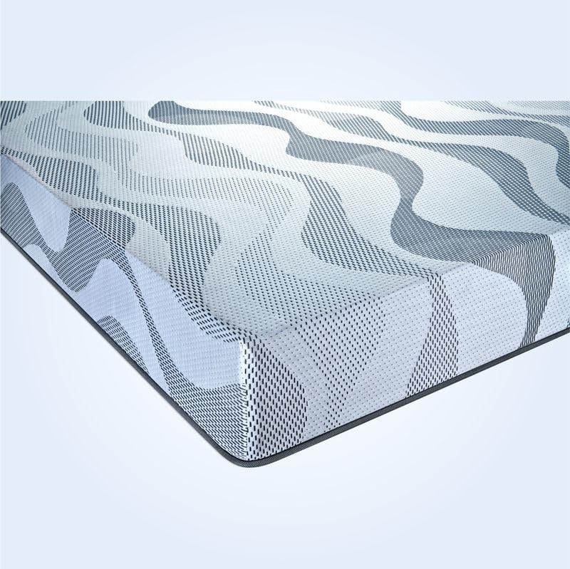 Image of Hypnos by Peps 6 Inch Latex Mattress | Orthopedic & Pressure Relief | Cooling with Extra Bounce | Eco-Friendly | Soft Knitted Fabric | 10 Year Warranty |King Size Mattress 84X72 Inches
