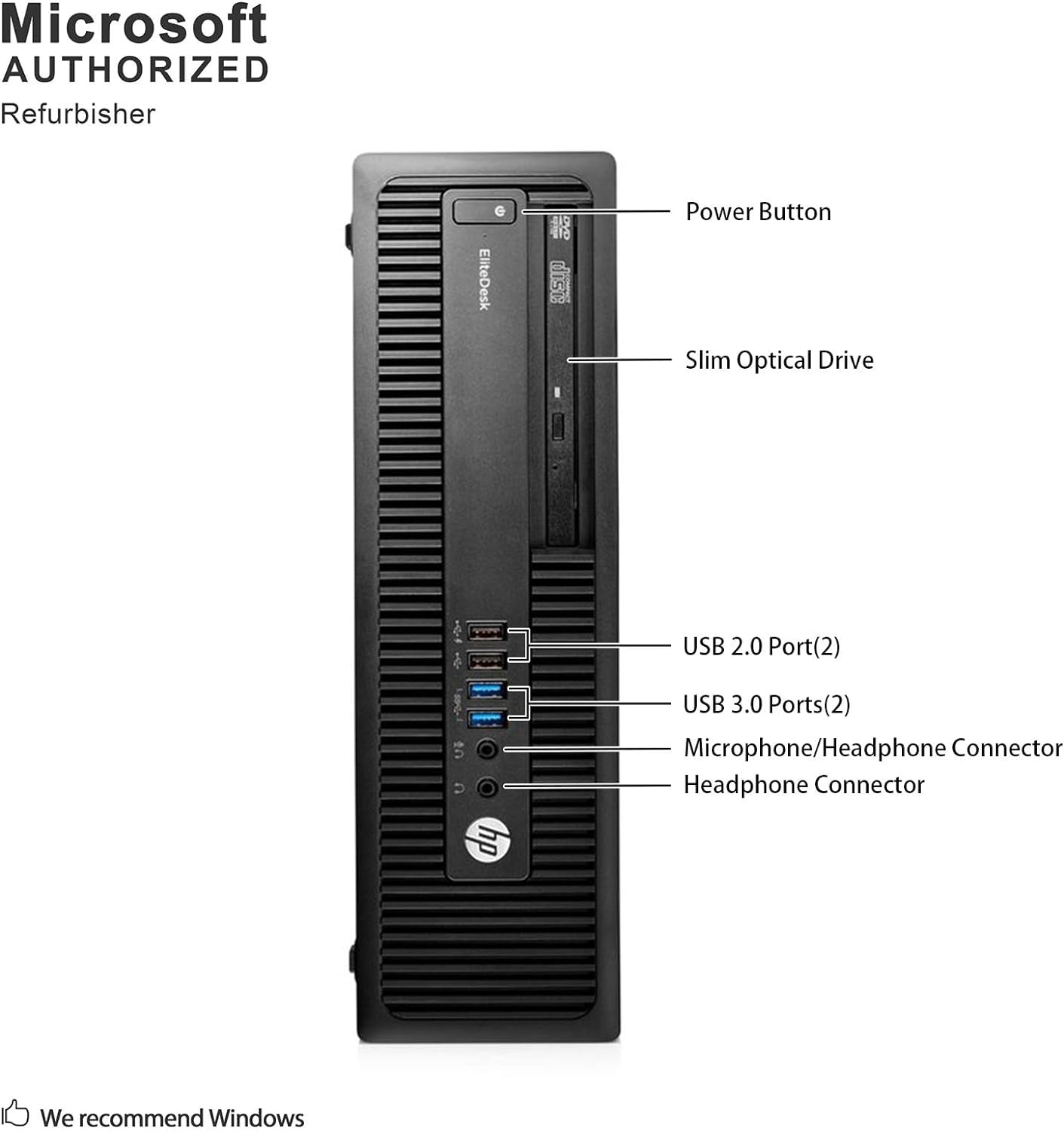 【メモリ8GB】i7-6700 120+500GB HP EliteDesk Amazon.com: HP EliteDesk 800 G2 SFF Mini Format Desktop Computer