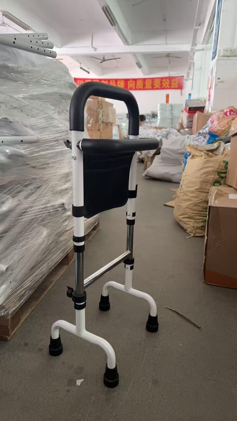 Adjustable Stand Assist Aid for Elderly, Quad Walking Canes for Seniors, Standing Aids and Supports, Two Types of Bases & Night Light, Heavy-duty Mobility Support for Toilet/Couch/Sofa/Chair — Amazon image 7