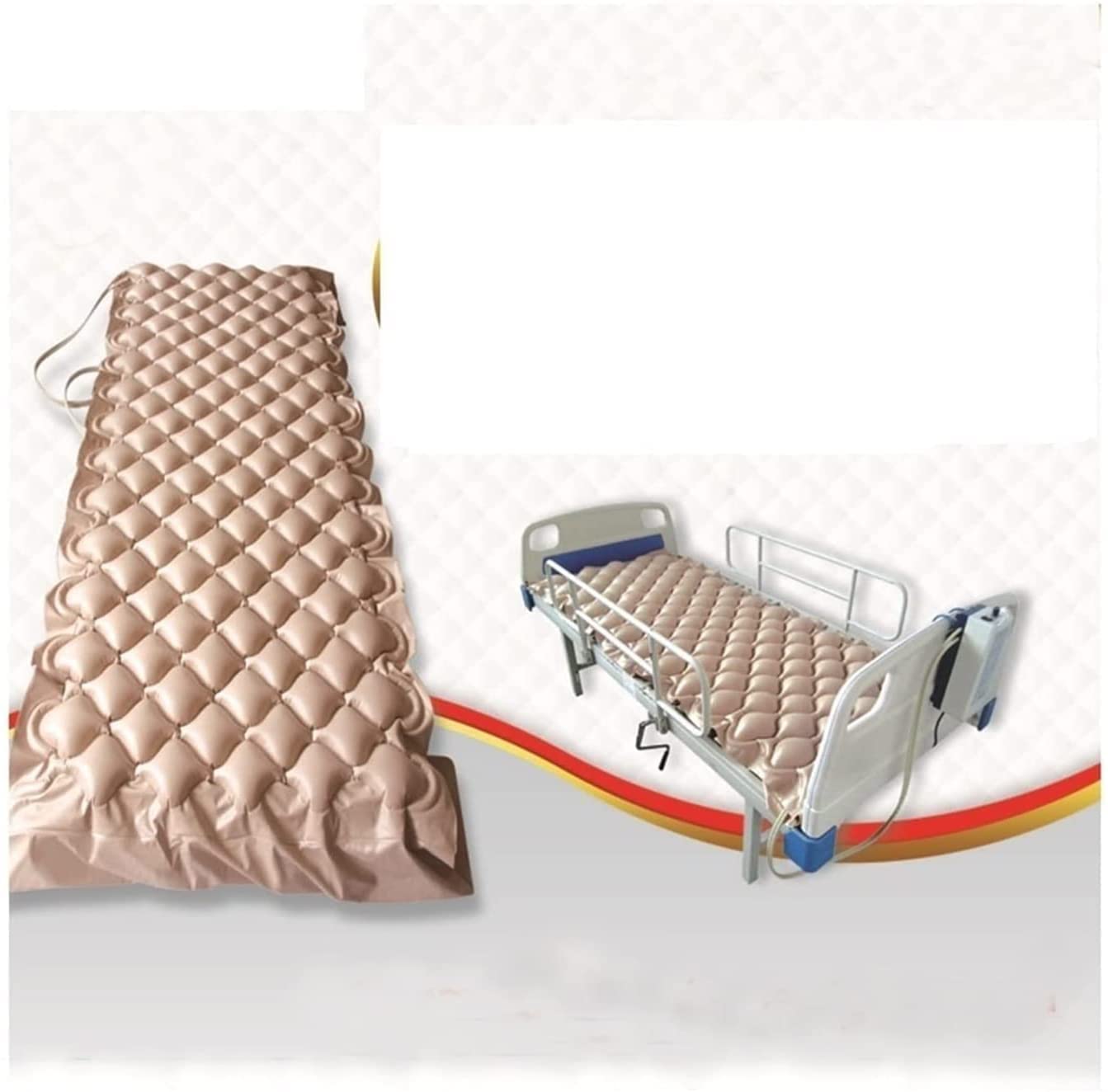 Colchón De Aire para Lactancia, Antiescaras, Antiescaras, Colchón De Aire Médico De Presión Alterna, Colchón De Aire para Una Sola Persona para El Hogar,