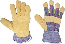 Vonder, Luva Mista De Vaqueta E Lona.