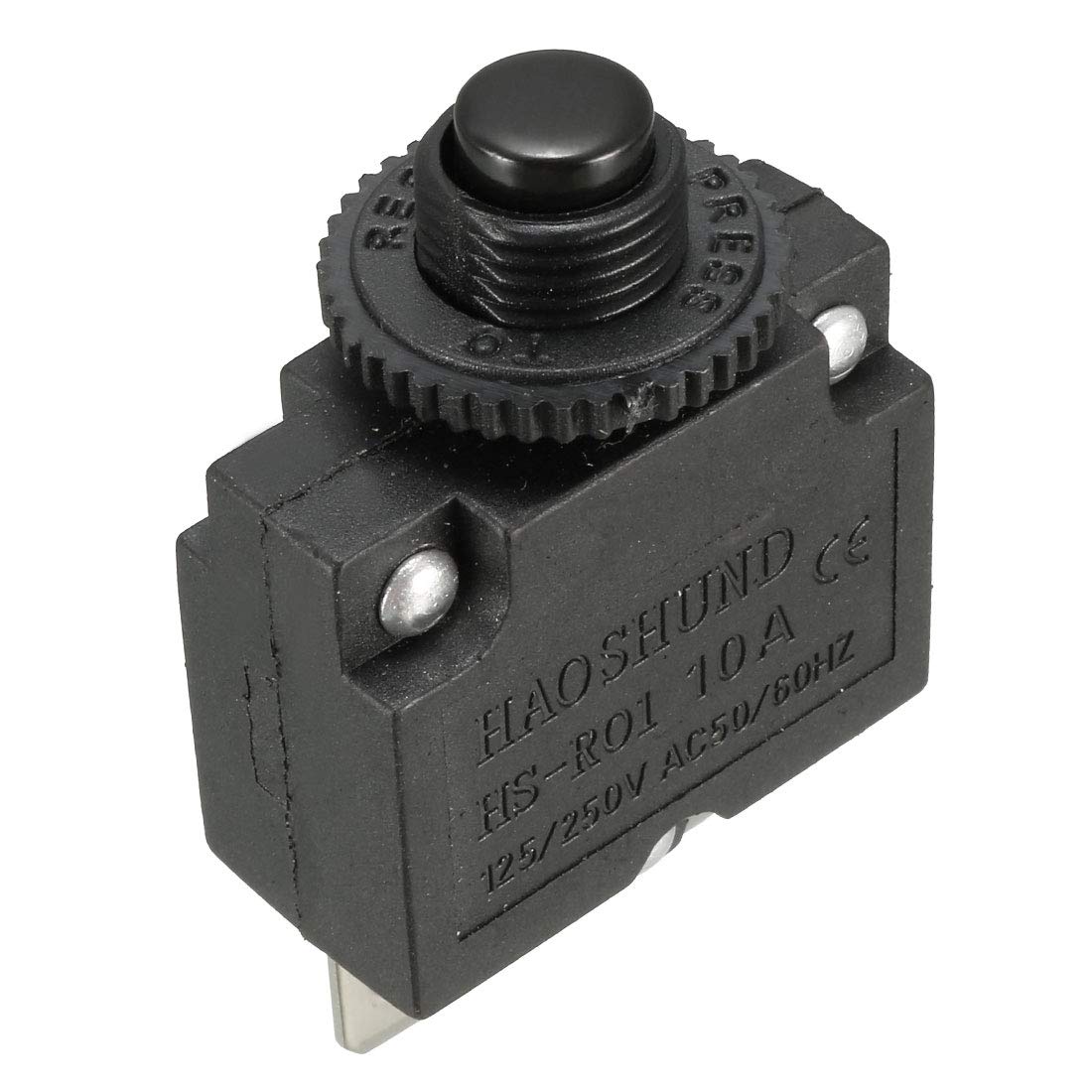 uxcell 125/250VAC 50/60Hz 10 Amp 2 Pin Terminals ST-101E AC DC Toggle Switch