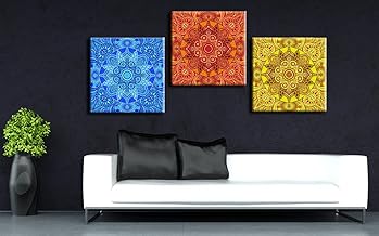 لوحة تابلوه على قماش الكانفا المقاوم للماء باطار خشبي داخلي 80 سم x 80 سم