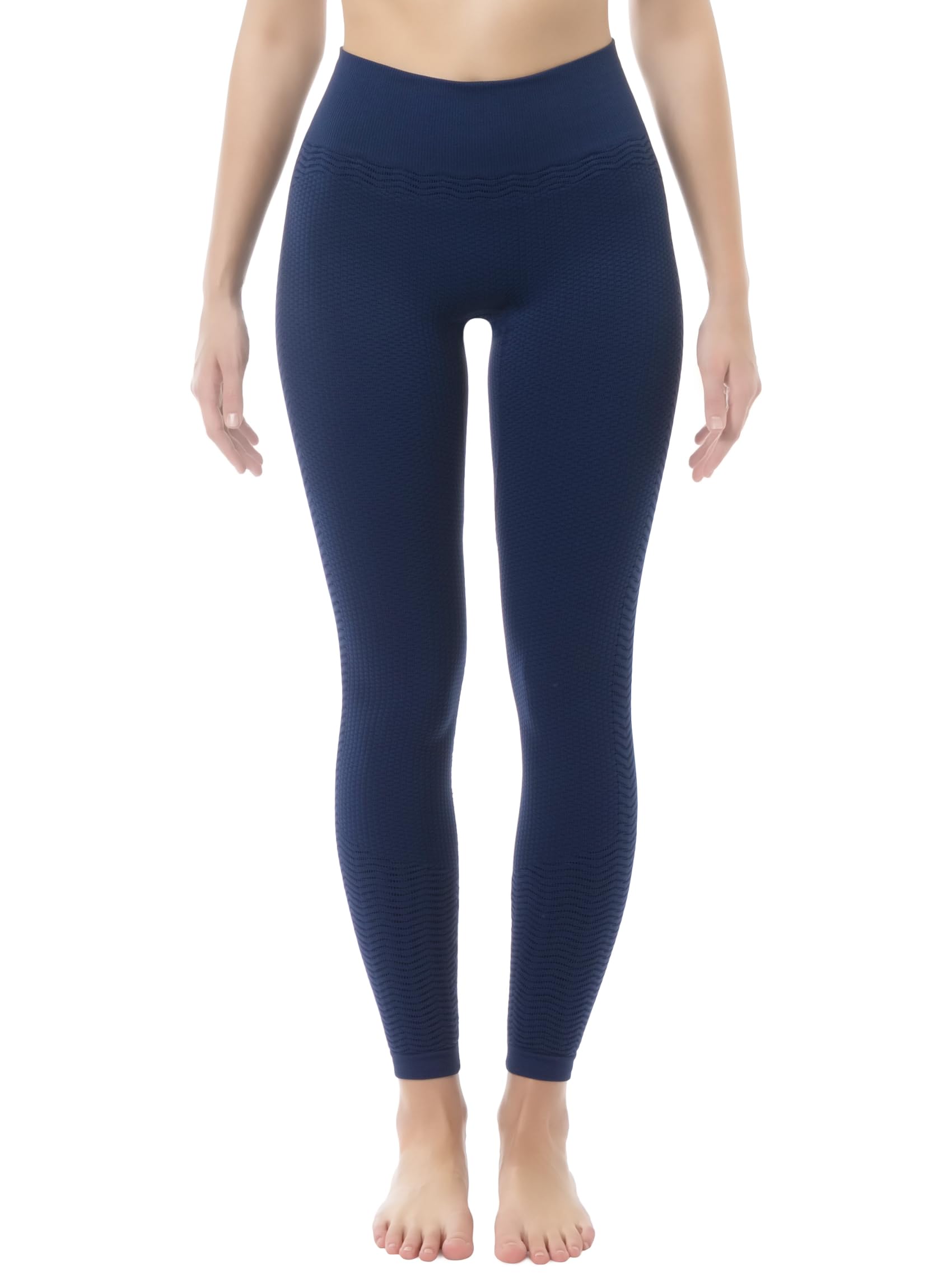 Farmacell Legginsy Damskie Antycellulitowe 3D, Efektem FIR, Made in Italy, 1109