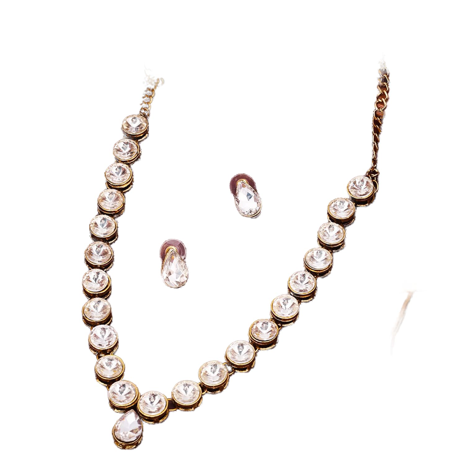 SukkhiLavish Gold Plated Choker Necklace for Women