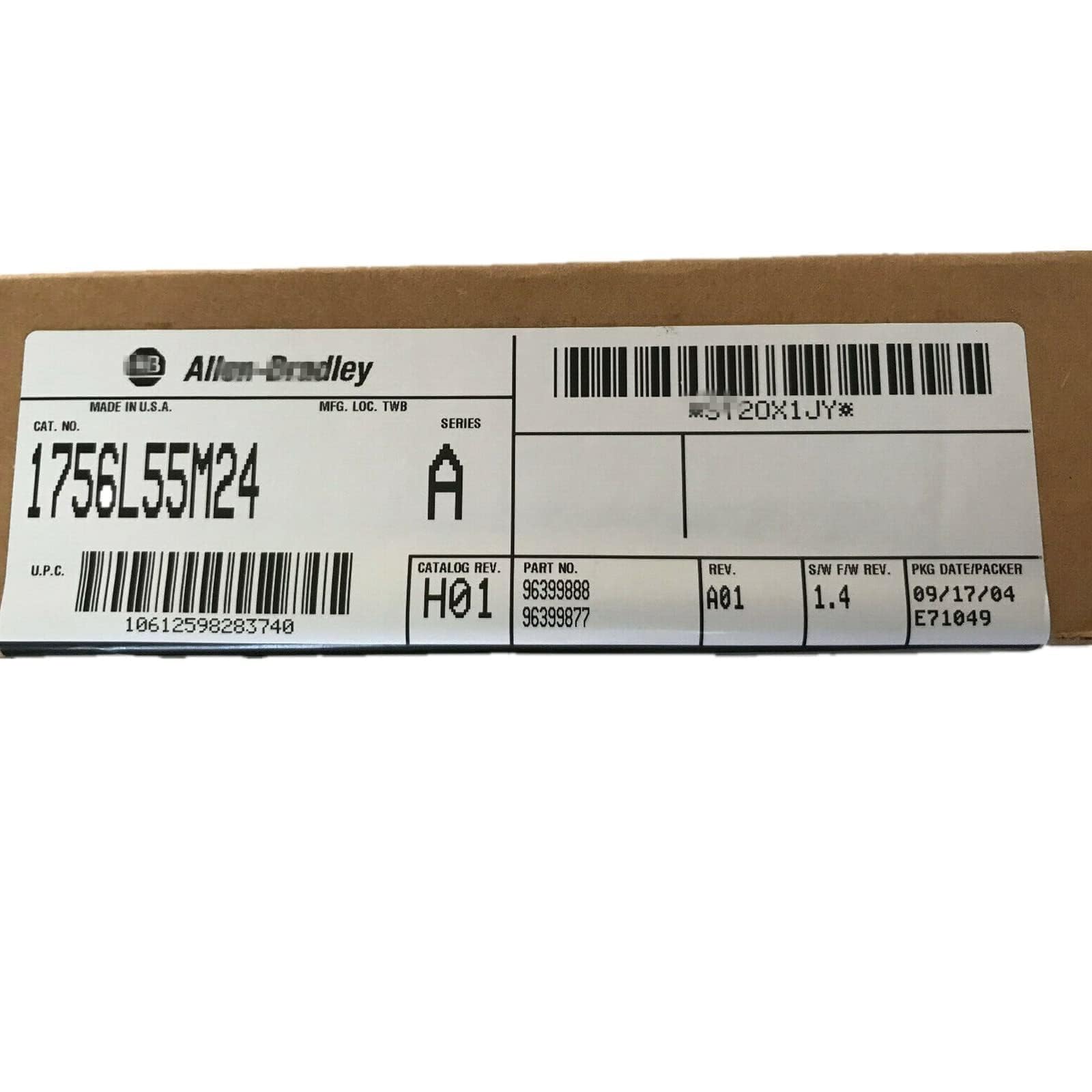 BTYKUYOO 1756-L55M24 PLC Module 3.5MB 1756L55M24 Sealed in Box One Year Warranty