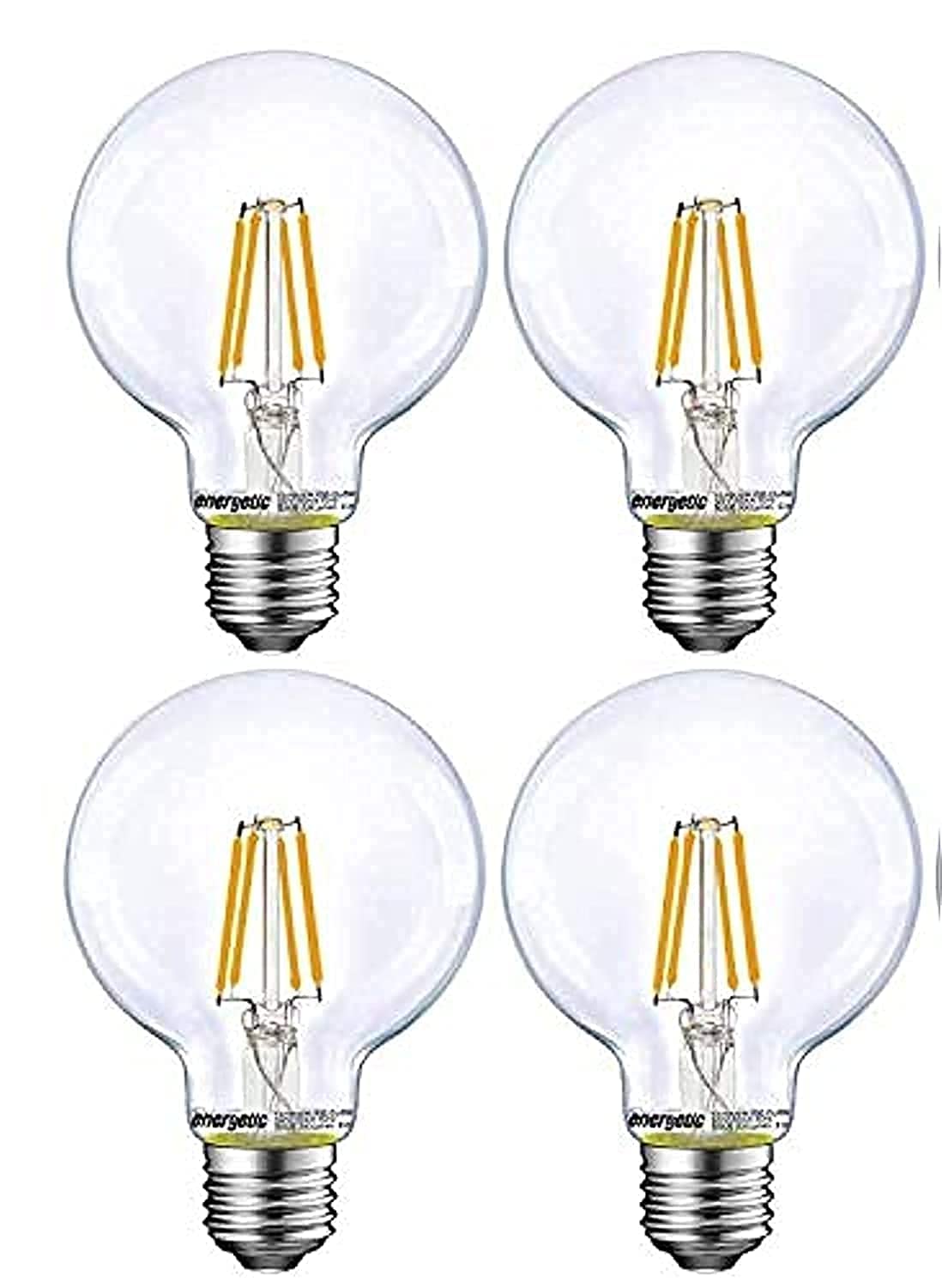 MODI E27 8W Non-dimmable CE Approved G125 Filament Vintage LED Light Bulb