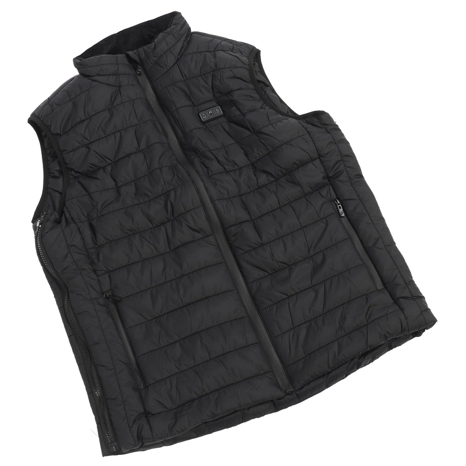 Beheizte Weste, 15 Pads, 3 Temperaturkontrolle, Wasserdicht, Winddicht, Elektrische Kleidung für Outdoor, Winter, Leicht, Mann und Frau, Polyester, XL, 2XL, 3XL