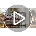 Horaldaily Christmas Tablecloth 60×84 Inch Rectangular, Christmas Ball Ornaments Pine Snow Washable Table Cover for Party Picnic Dinner Decor – Image 8