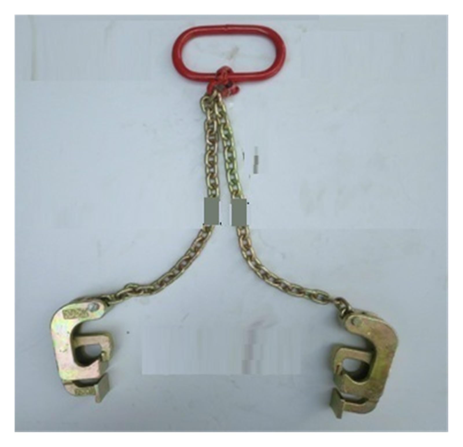 Hebekette, 1Tonne for 2-Fass-Eisen-Fassheber, Clip-Hängeklemme, Fass-Kettenschlingenhaken(40020033)