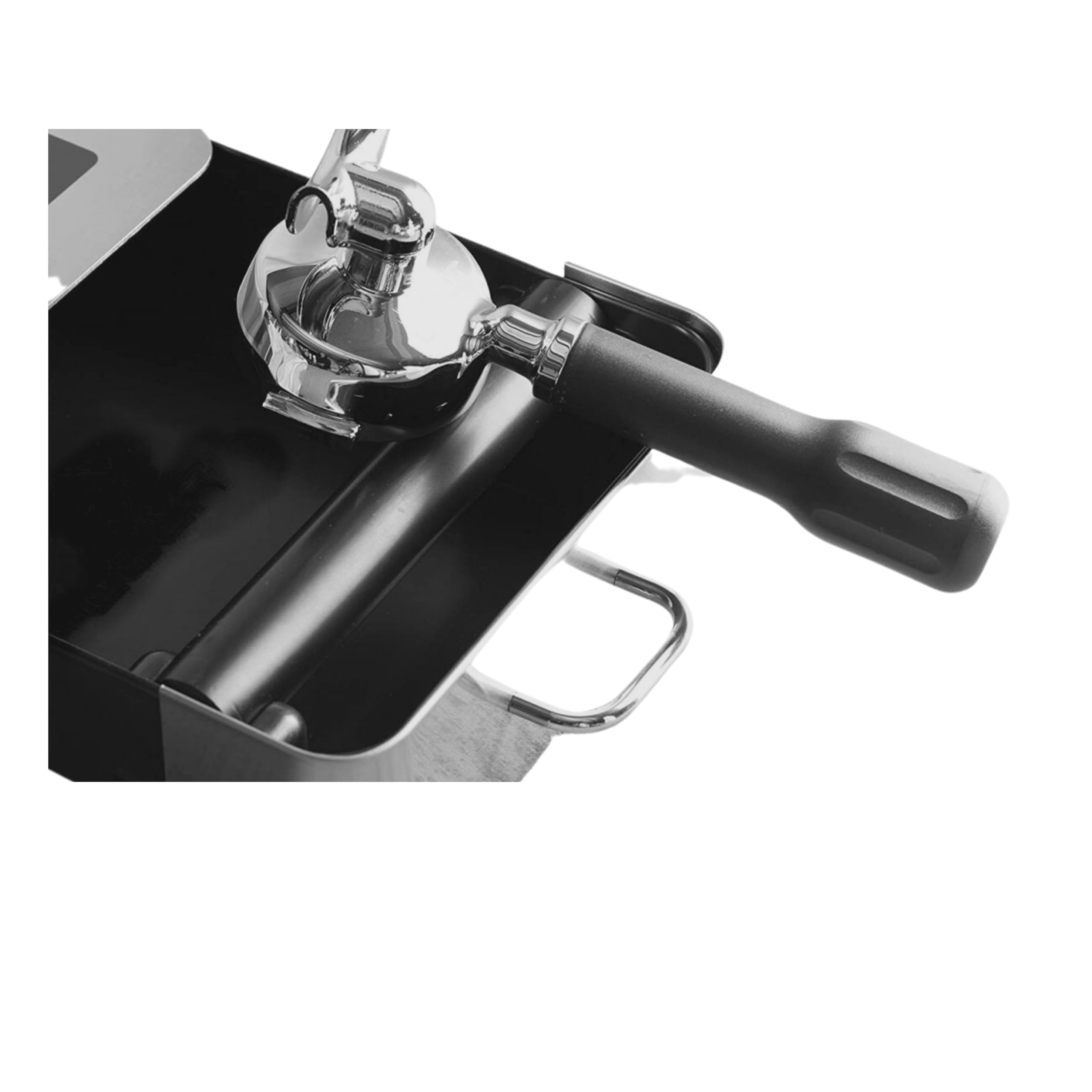 Bastón batifiltro, para cajones y tolvas, recogida de posos de café, extra resistente (caucho y acero, Ø 40 mm x 320 mm)