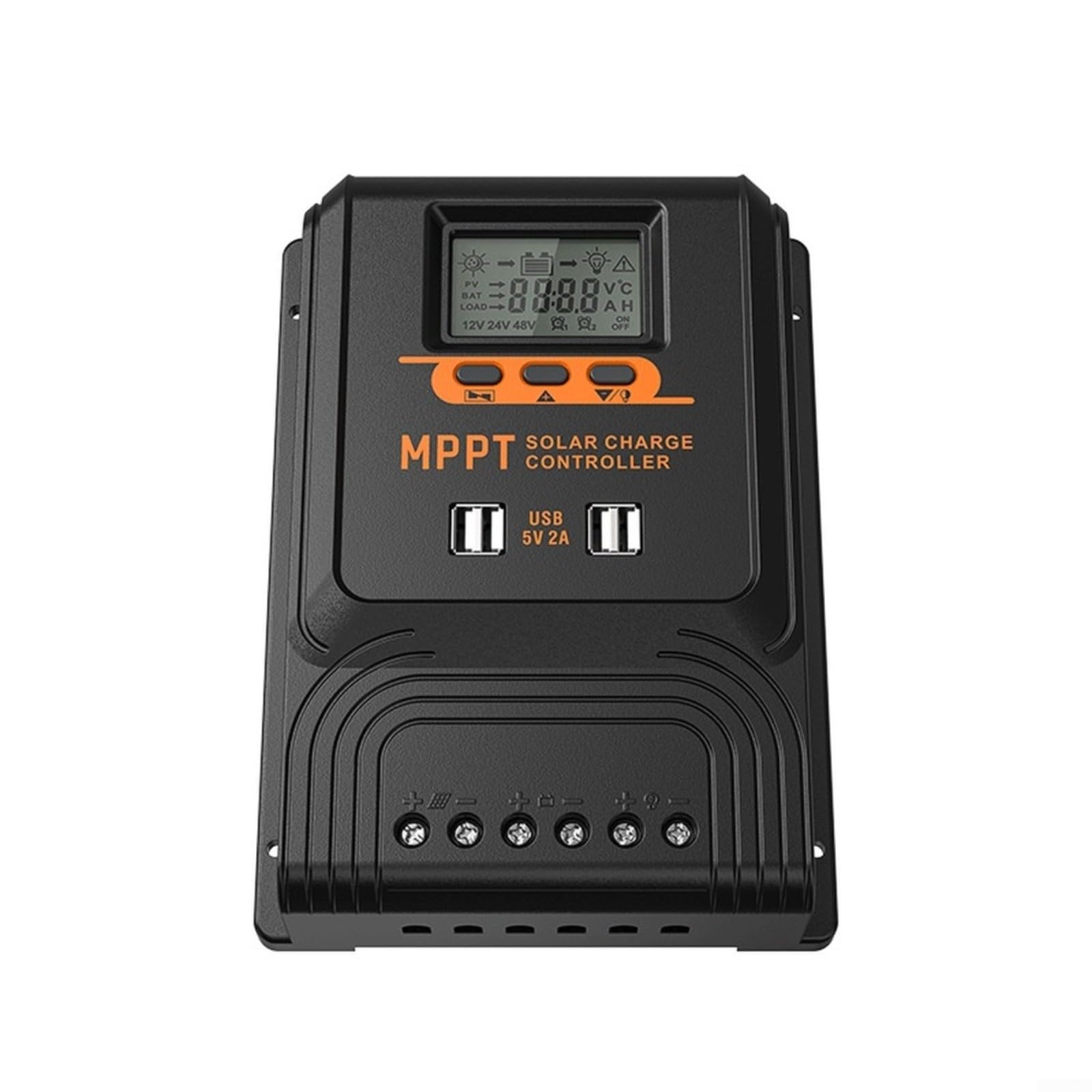 für pwm Solarladeregler 50A-100A mit LCD-Display,12V/24V/48V