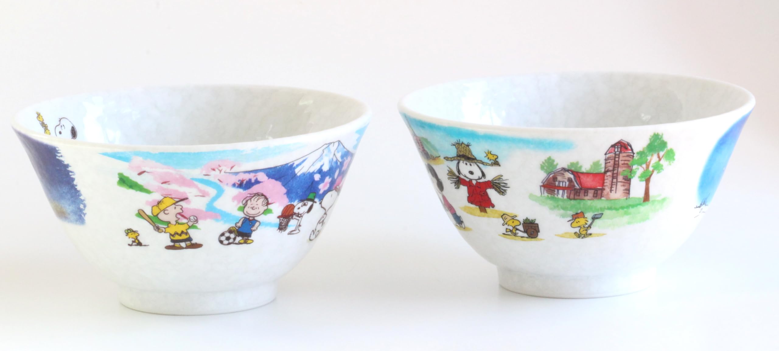 Amazon.com: Snoopy Japan Rice Bowl, Set of 2 : Home & Kitchen