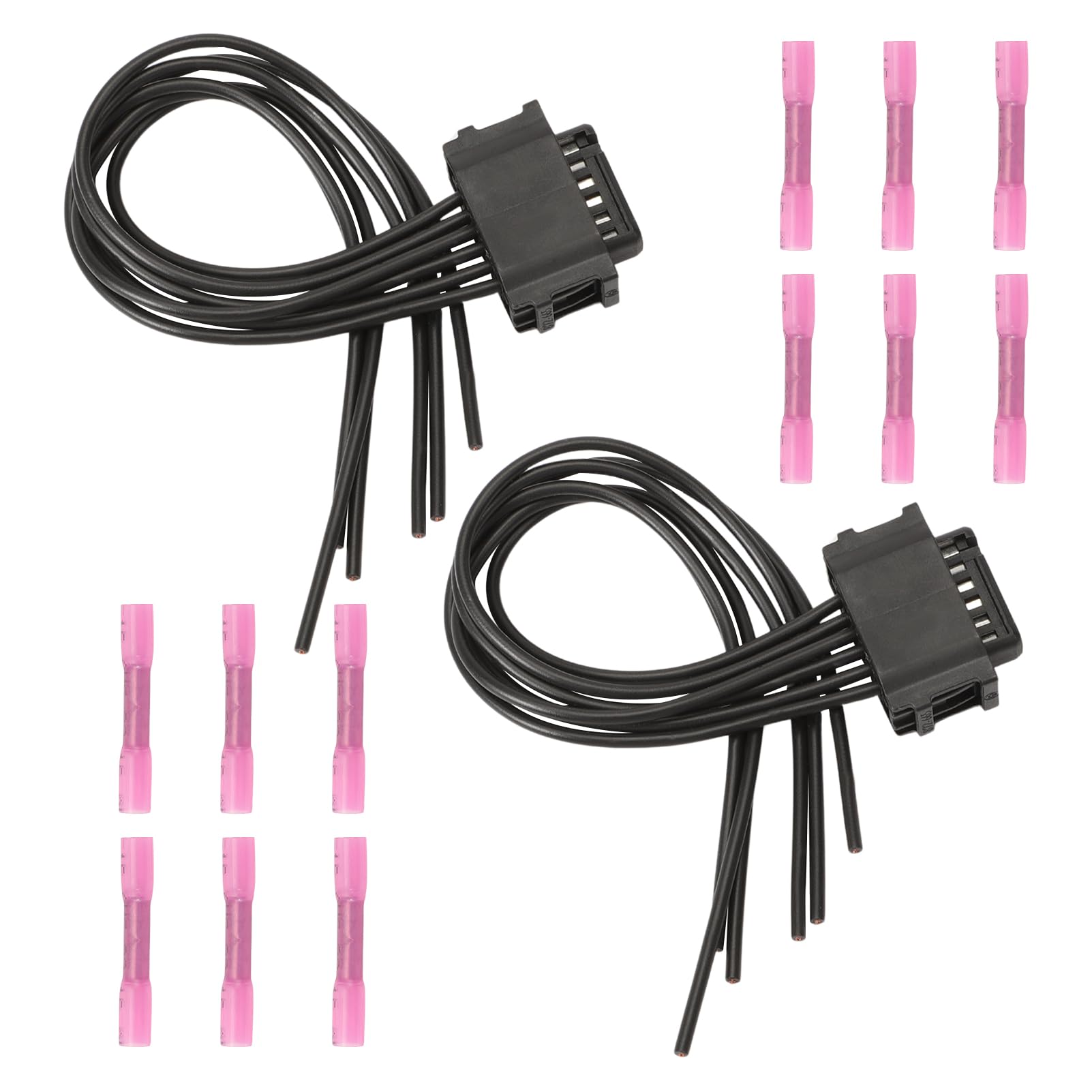 Radarsensor Kabelstecker und Kabelbaumsatz passend für AMG C190 CLA C117 CLS W218 C257 C218 E Klasse W213 S213 A238 C238 S Klasse W222 A0009059707 A0009058802