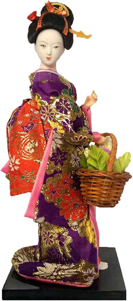 Amazon | 日本人形 ドール人形 japan souvenir 博多人形 舞踊 舞妓芸者