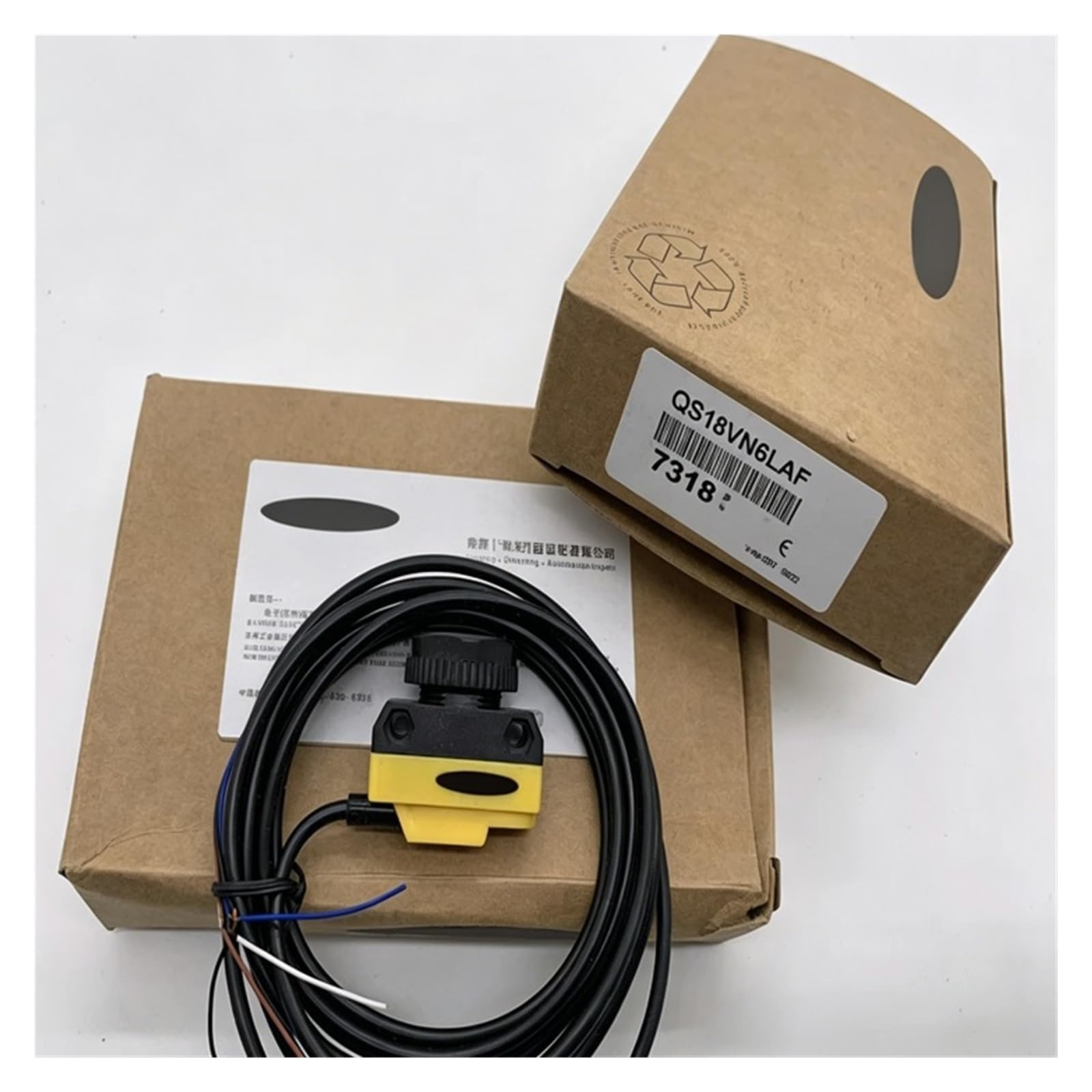 Tpkmvgap One Color 1Pcs Photoelectric Switch Sensor Qs18vn6lv Qs18vp6lv Qs18vn6ln Qs18vp6rq5+Qs186eq5 Qs18vn6rq5+Qs186eq5(Qs18vn6ln)