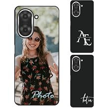 Custom Case Compatible with Xiaomi Redmi A5 Personalized Photo - Customized Picture Logo Text Phone Cover, Protective Silicone TPU, Slim Soft Shell Unique Gift, Black