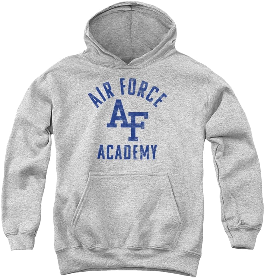 U.S. Air Force Academy Official Falcons Logo Youth Kids Boy/Girls Pull-Over Hoodie Sweatshirt