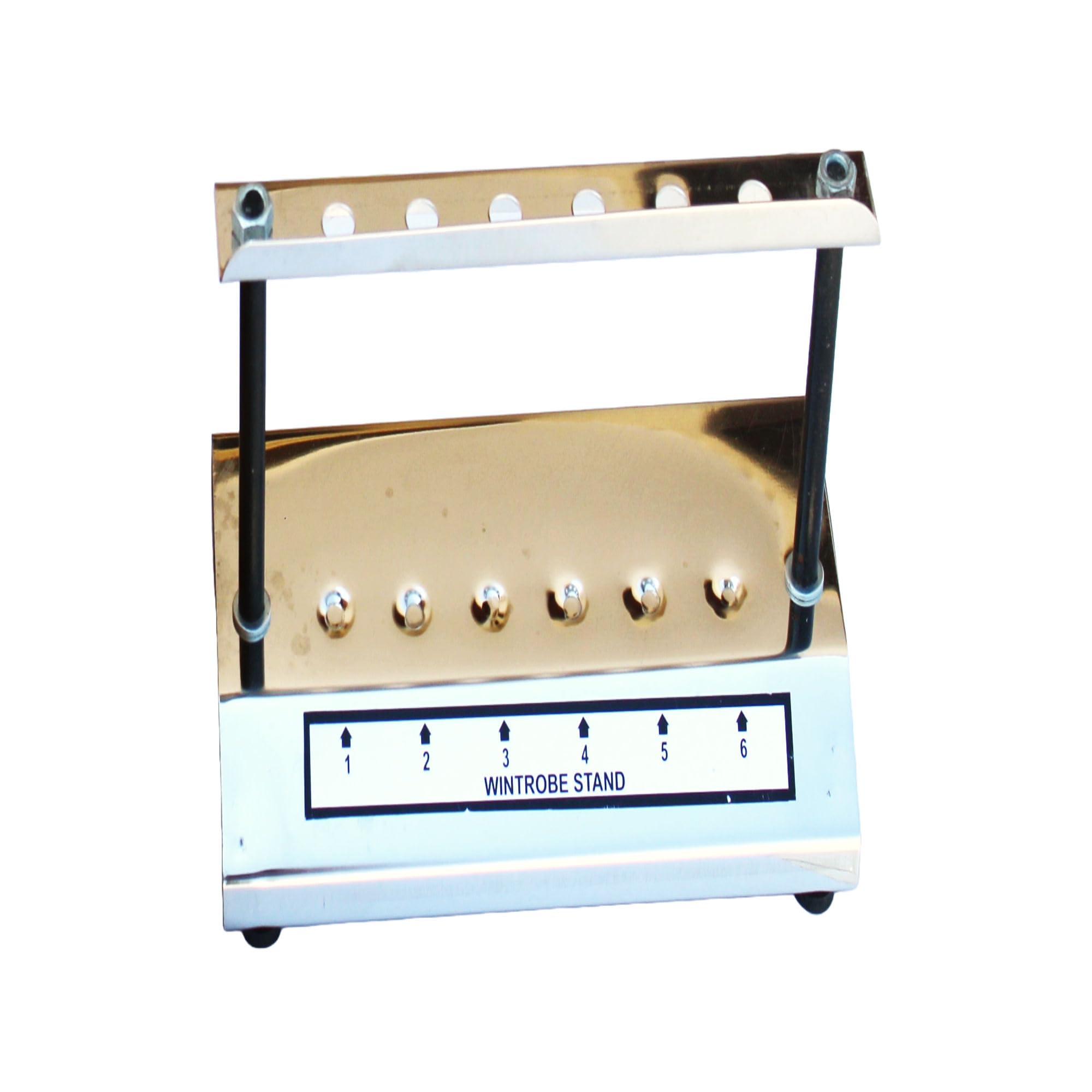 RNGLOB® Windrobe Stand 6 Tube Stainless Steel For Pathology Use Pack of 1.-image-23