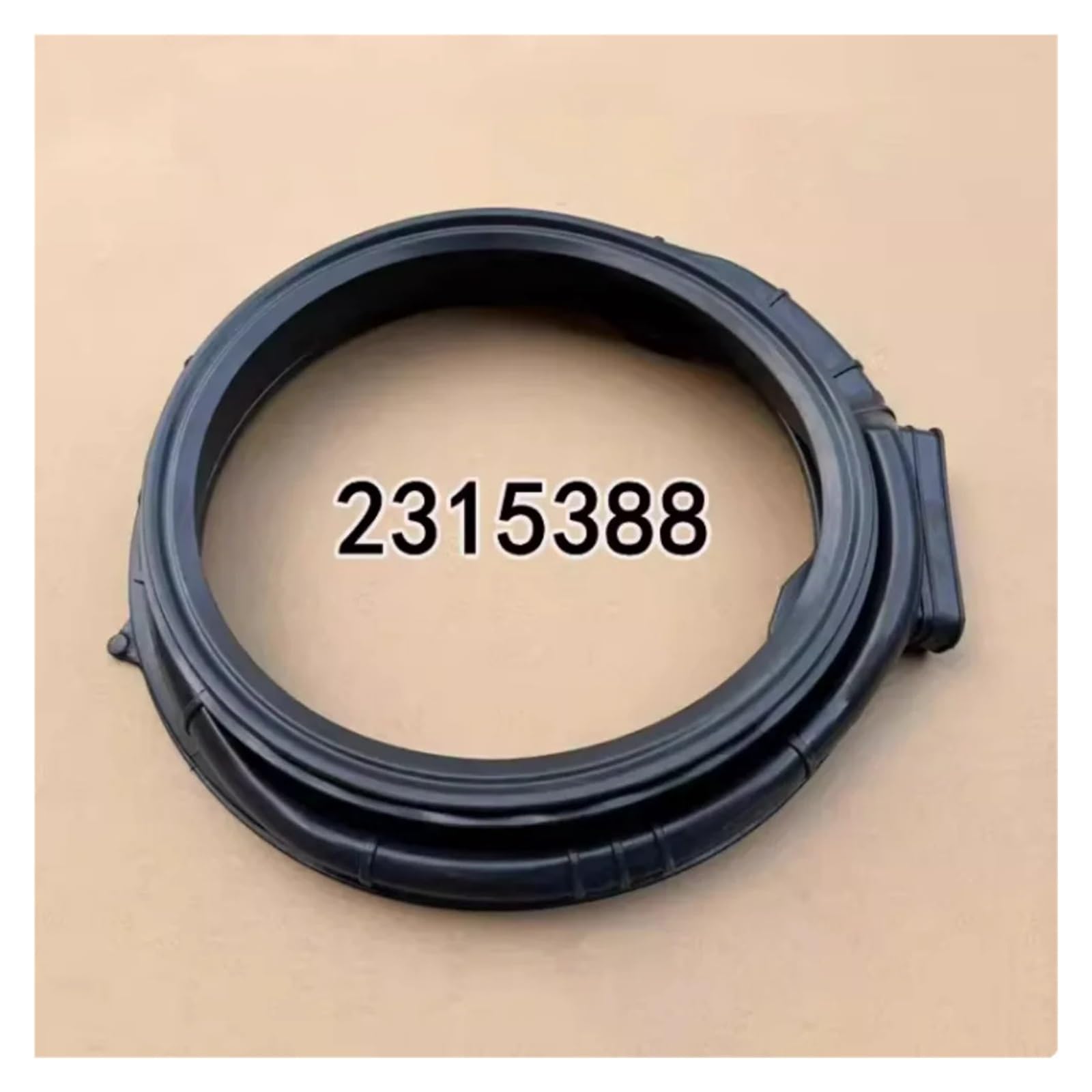 Guarnizione porta lavatrice, anello in gomma per 2315388