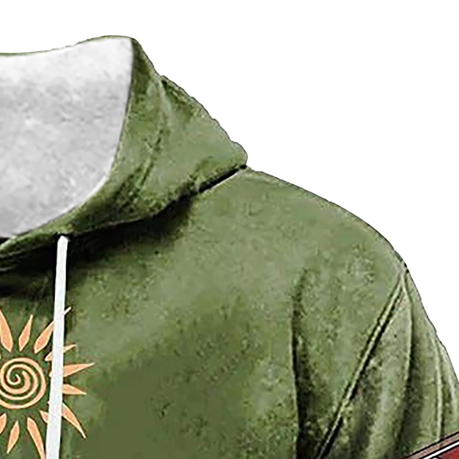 Sudaderas De Hombre Sudadera Manga Larga con Capucha Estampada En 3D, Informal, Holgada Y Moderna, para Rojo (JN, M) Camisas Camiseta Ciclismo Camisa Jersey Corta Moda Muscle Fit Moto