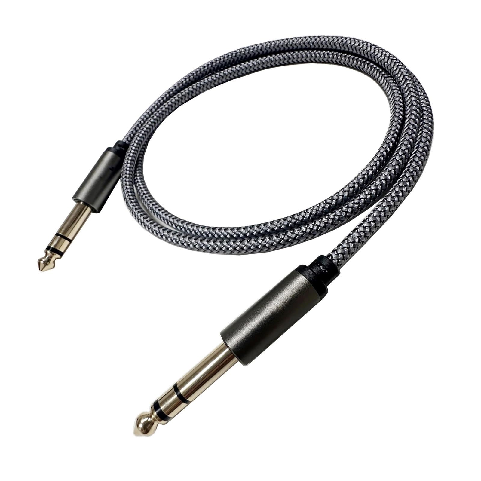 Kabel Do Gitary Kabel Kątowy Do Gitary Elektrycznej Męski 6,35 Mm