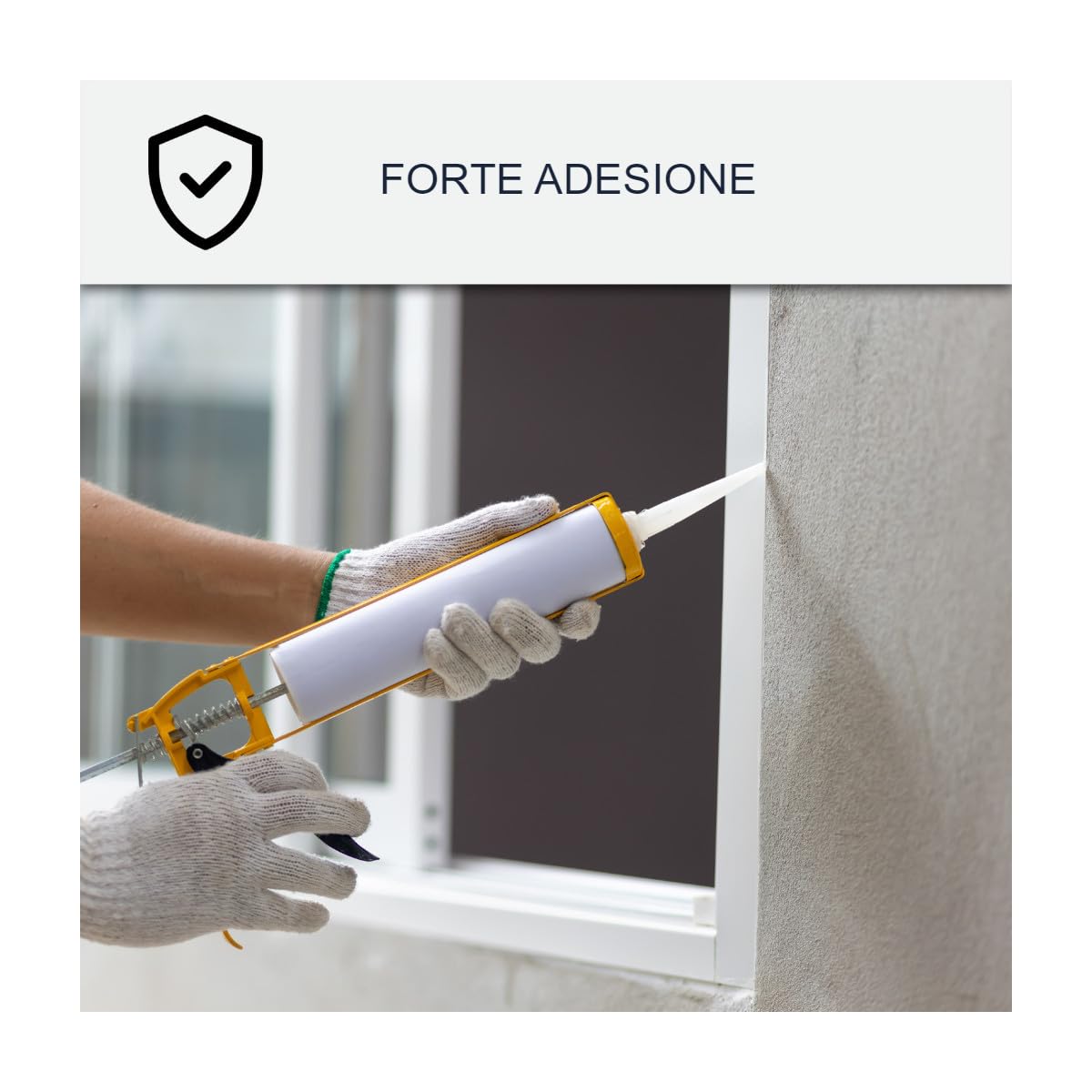 Mastice siliconico ARCASEALANT 300 ml x 3 Grigio Antracite RAL 7016 ARCANE INDUSTRIES