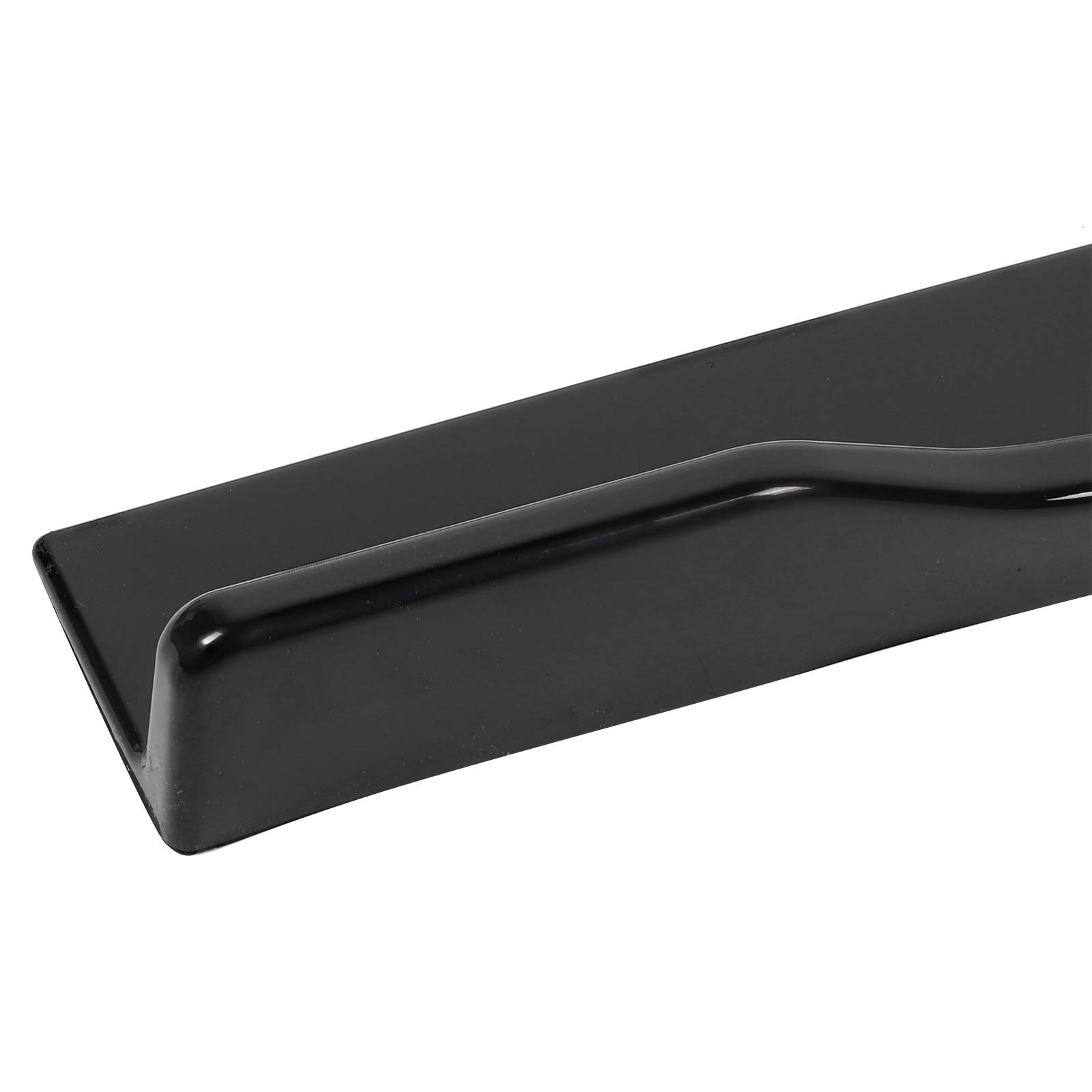 FTVOGUE Faldones Laterales para Coche, 2 Piezas, Negro, 120cm, Difusor Universal, Kit de Extensión Splitter