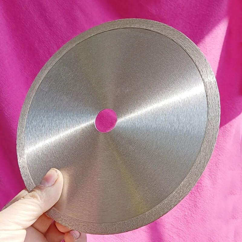 1 szt. spiekana tarcza diamentowa do precyzyjnego cięcia kamienia, jadeitu, agatu i szkła - trwała tarcza tnąca o średnicy 100–300 mm(100x20x1mm)