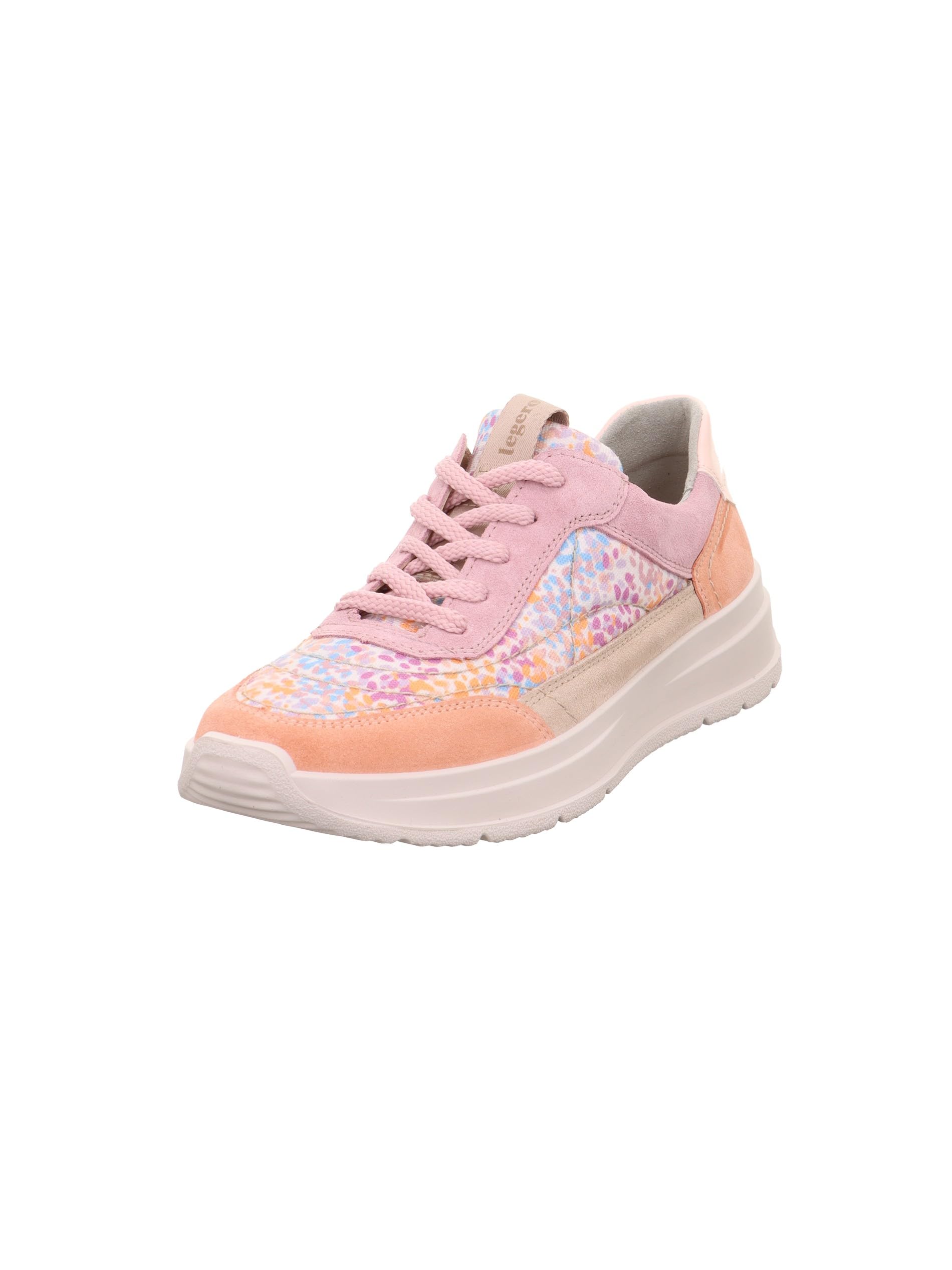 Legero Zapatillas para Mujer Sprinter, Multicolor Rosa 9560, 37.5 EU