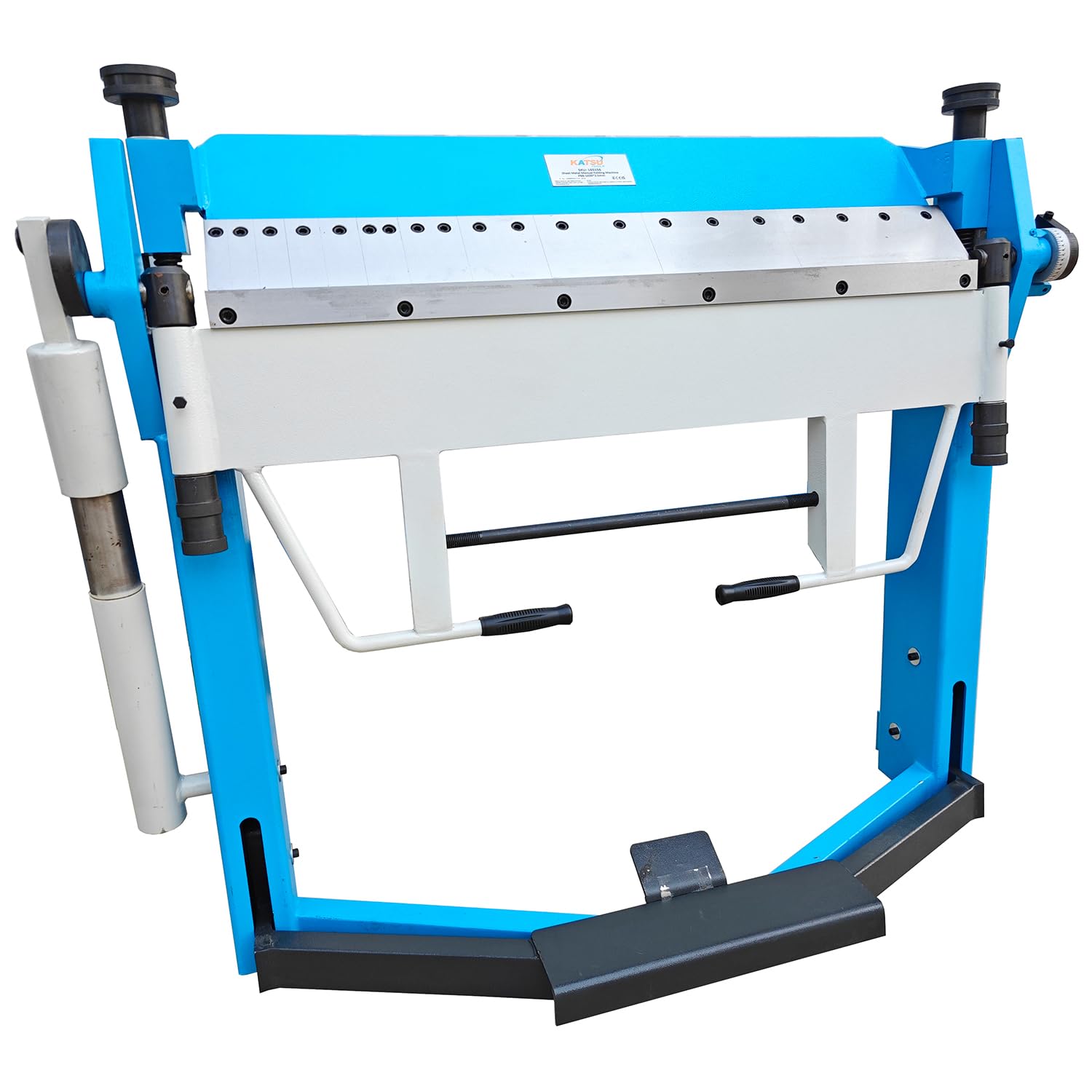 KATSU Tools Heavy Duty Manual Sheet Metal Bending Folding Machine 1020mm Suitable for 2.5mm Thickness Sheet Metal, 0-135° Bending Angle, Workshop Metalworking Bender 165156