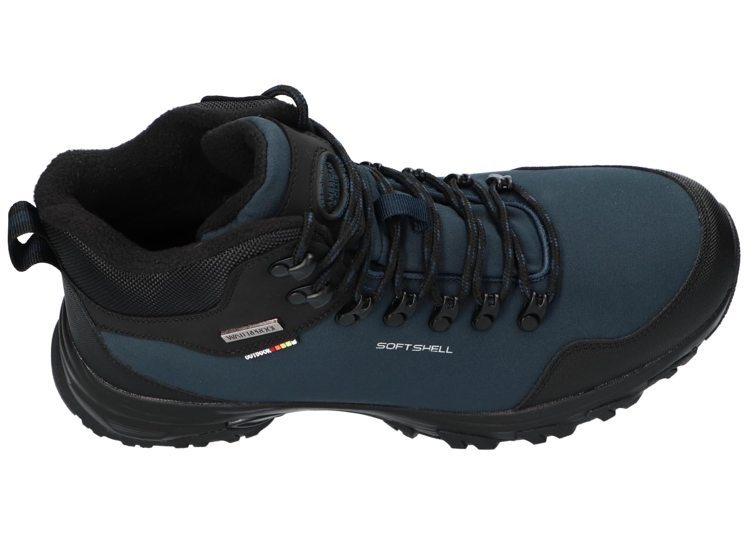 WT263 OCIEPLANE TREKKINGI TRAPERY BUTY ZIMOWE ŚNIEGOWCE NV 38