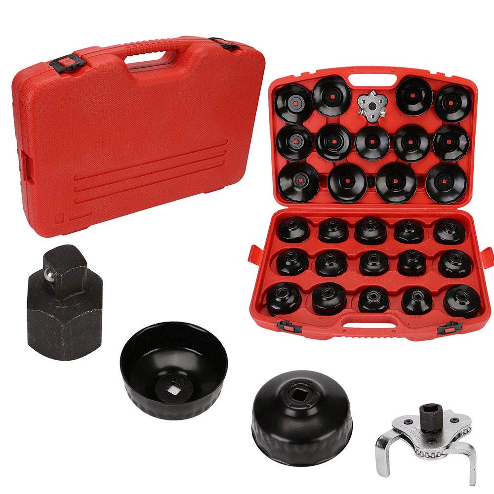 Buy BoTaiDaHong Oil Filter Wrenches 30 PCS Universal Cap Type Oil