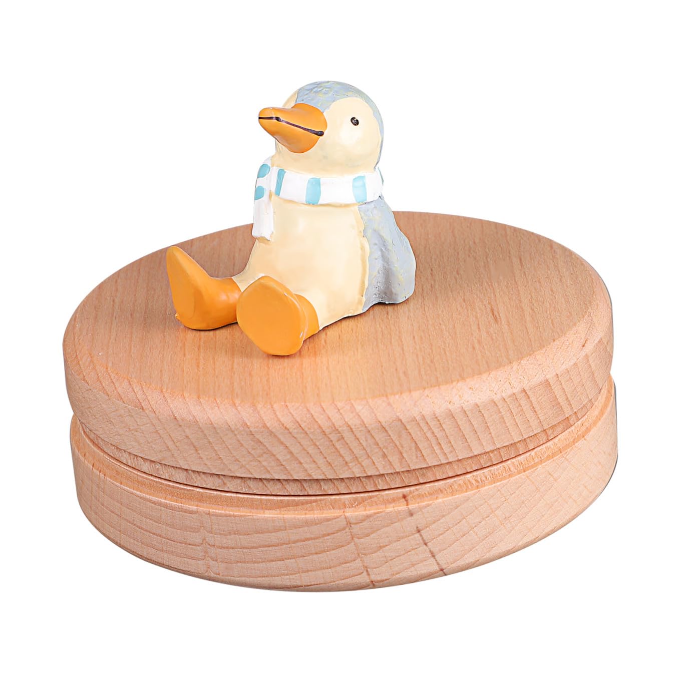 PartyKindom 1juego Organizador De Dientes De Leche Infantil De Diseño De Pingüino Caja Para Preservar Dientes Deciduos Recuerdos Infantiles Almacenamiento Seguro y Duradero