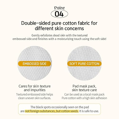 Miniatura 6 de NACIFIC Almohadillas faciales de algodón Fresh Herb Origin - Almohadillas de tóner 60 hojas para hidratación Radiance Barrera de humedad de la piel