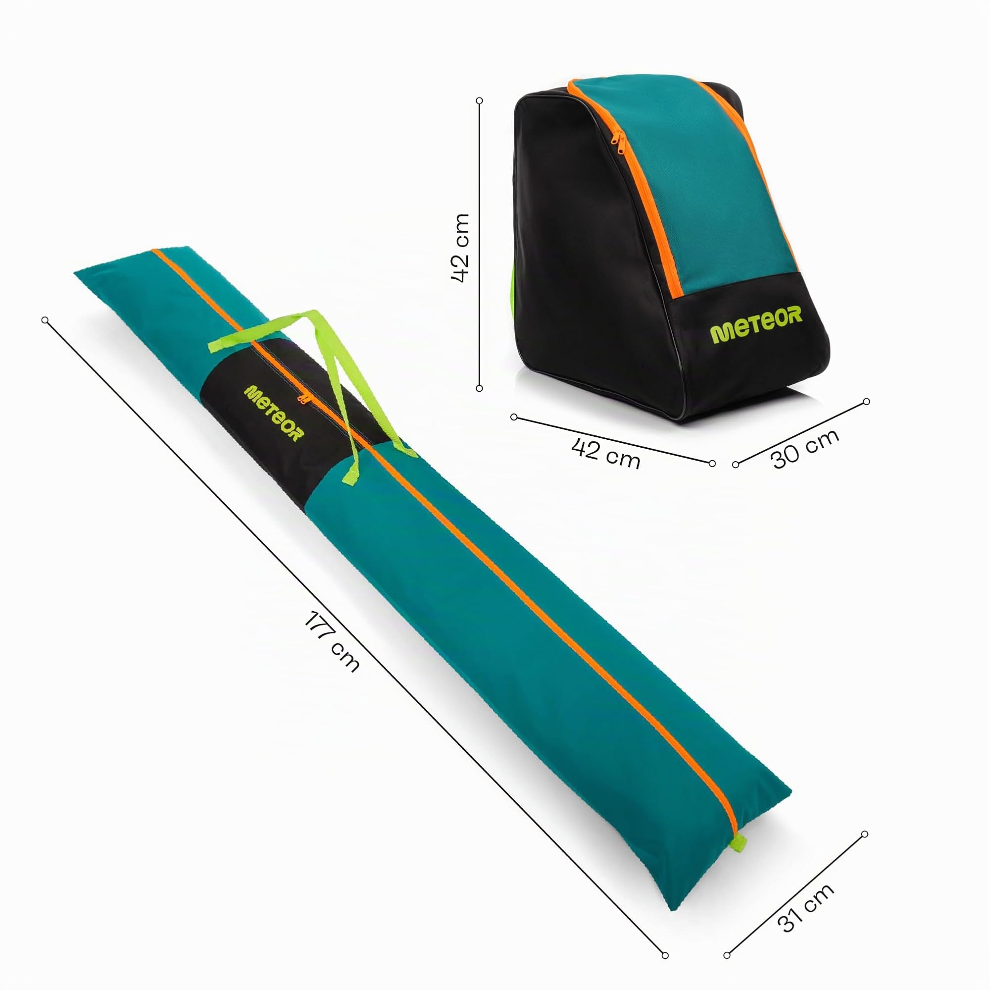 Meteor Sac pour Bottes de Ski - Housse Planche à Neige - Sac à Dos Snowboard