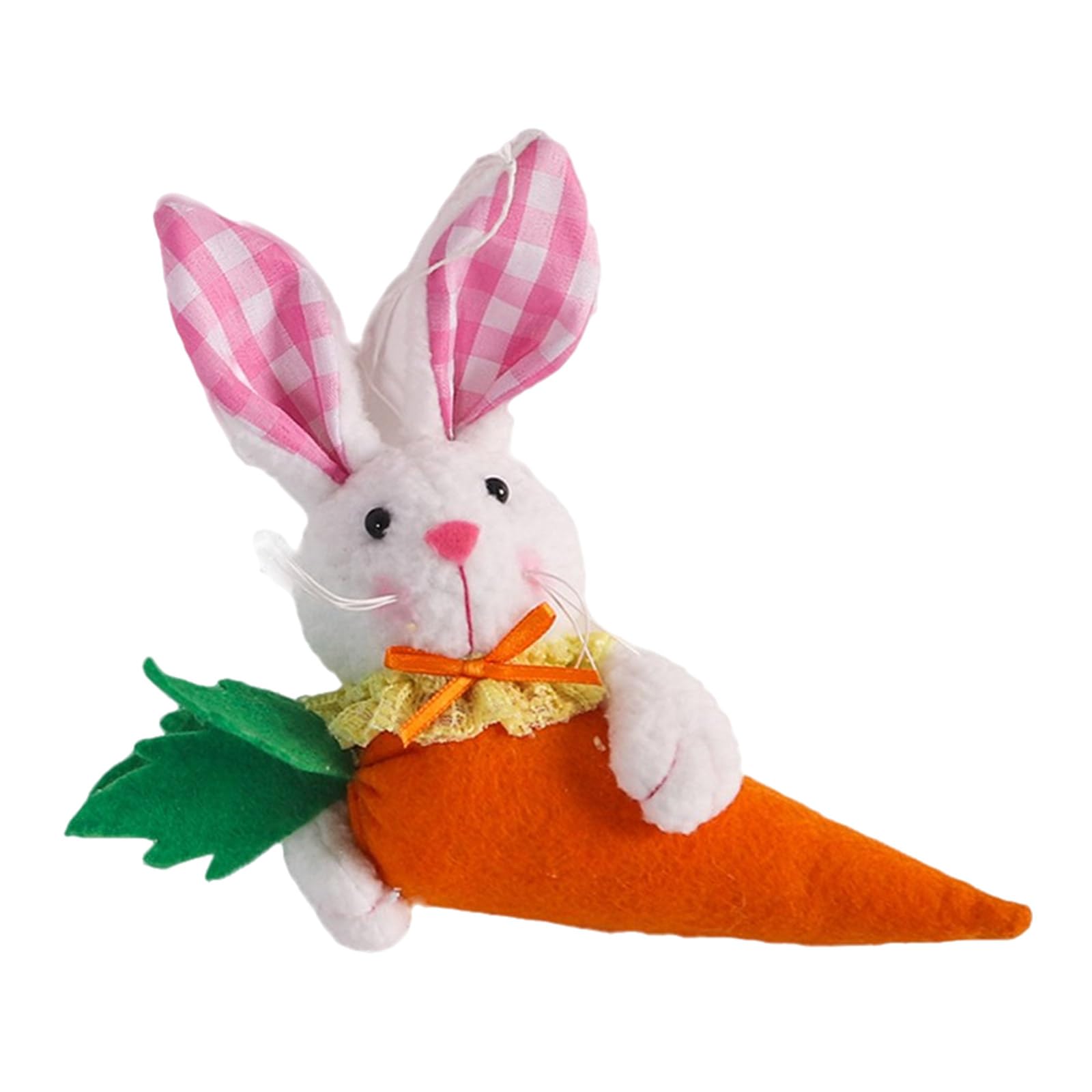 Kalttoy Rabbits Gnomes Easters Tree Ornament Easters Plush Bunnies Gnomes Hanging Bunnies Decors Party Supplies Hanging Ornament
