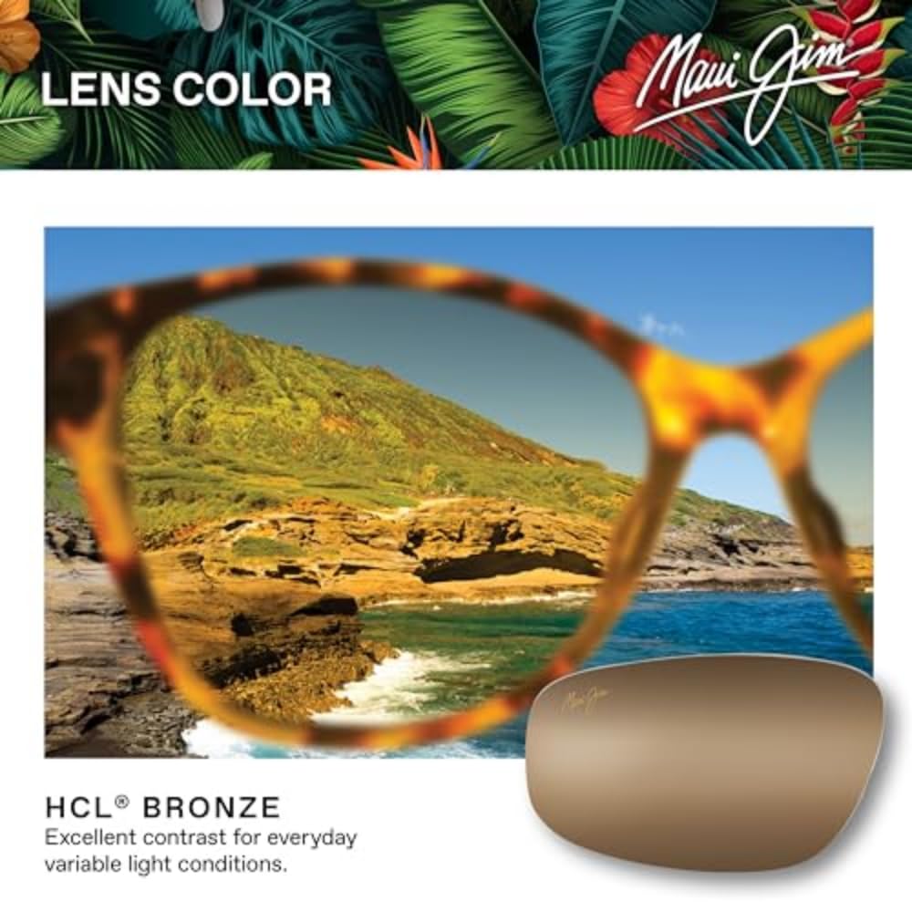 Maui Jim Okulary przeciwsłoneczne, hcl onshore Chocolate Fad, L, Hcl Onshore Chocolate Fad, L
