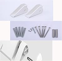 Vista 6 de Banco de asiento de ducha plegable, taburete de seguridad para baño, baño, silla de pared de hojas caídas para baño, inodoro y hotel, capacidad