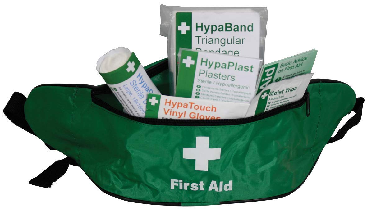 Small Personal Issue First Aid Kit - HSE Compliant (Bum Bag)