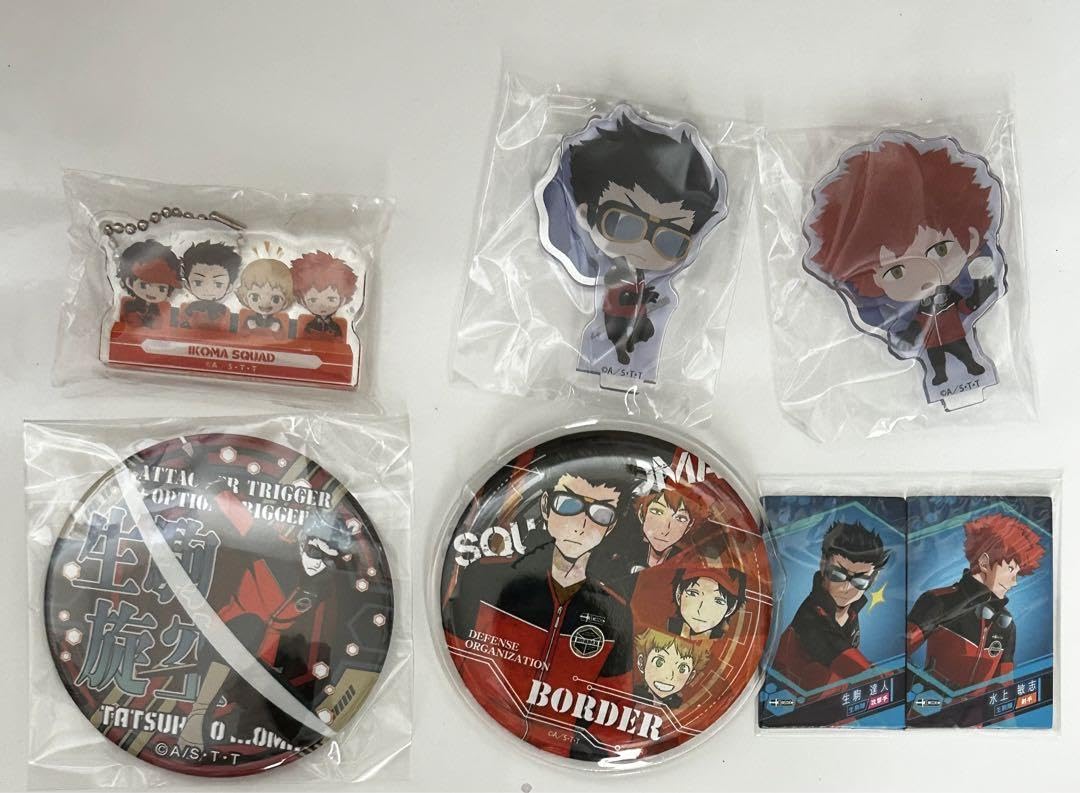 Amazon.co.jp: ワールドトリガー 生駒達人 水上敏志 グッズ セット