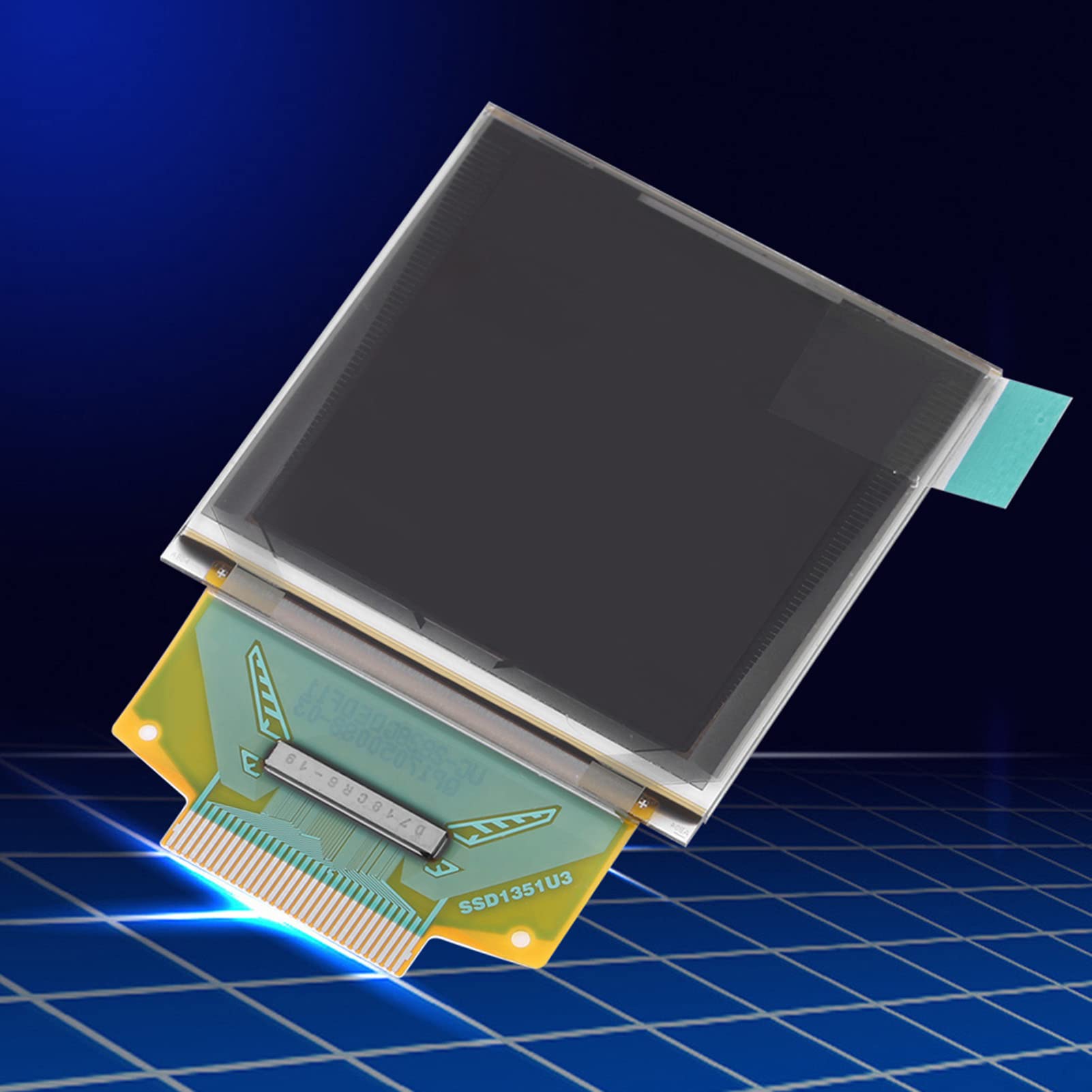 1.5 Inch Full Color OLED Display Module, 128x128 Resolution SSD1351 Driver, Serial Peripheral Interface, DIY for MP3 Cellphone Smart Device